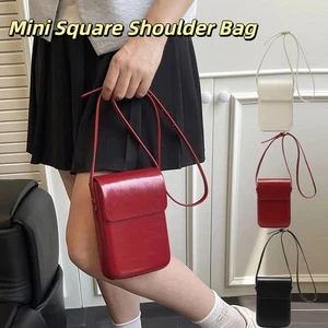 Flap Crossbody Bags Women Mini PU Leather Shoulder Purses And Handbags - Picture 1 of 15