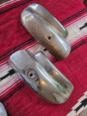 1946-1948 CHEVROLET FLEETLINE FLEETMASTER STYLEMARTER REAR BUMPER WRAPS AROUND Foto 1 de 4