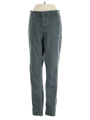 Женские зеленые джинсы с универсальной нитью 2 - Изображение 1 из 2