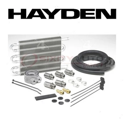Hayden Engine Oil Cooler for 1991-1999 Mitsubishi 3000GT - Belts Cooling vf - Image 1 of 4