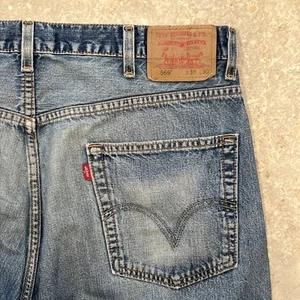 Pantalones de mezclilla vintage Levis 569 para hombre 38x30 azul sueltos calce recto holgados anchos Y2K - Imagen 1 de 11