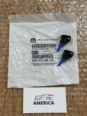 CONJUNTO MOPAR 200 BICOS PARA LAVADORA DE PÁRA-BRISA 08-14 DODGE CHALLENGE AVENGER CHRYSLER - Imagem 1 de 4