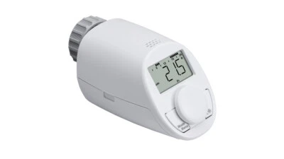Eqiva Elektronischer Heizkörperthermostat Model N mit Boost-Funktion, leises Kom - Bild 1 von 4