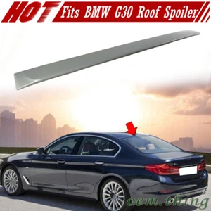 Painted Fit For BMW 5-Series G30 Sedan A Type Rear Roof Spoiler 2017-2023 - Bild 1 von 5