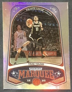 2019-20 Panini Chronicles Trae Young Marquee Silver Prizm #266 Atlanta Hawks - Imagen 1 de 2