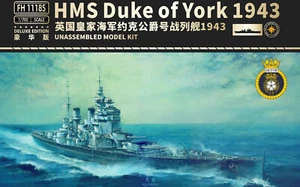 Flyhawk 1/700 FH-1118-S WWII HMS Duke of York 1943 (Deluxe Edition) - Picture 1 of 6