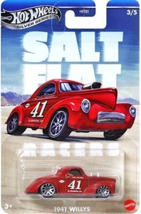 Hot Wheels Silver Series Salt Flat 1941 Willy's 1:64 Scale - Picture 1 of 3