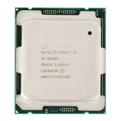Intel Core i9-9920X 3.50GHz 12 Core 24 Threads 19MB LGA2066 SREZ6 CPU Processor - Image 1 of 2