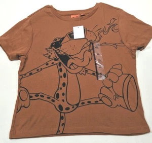 CHEETOS Boy's Brown w/Fire Breathing Cheeto's Cheetah 100% Cotton T size XL NWT - Picture 1 of 13