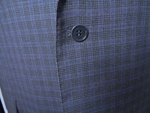 Canali Ltd Sport Coat Men's US 48 R Gray Blue Glen Plaid Tweed Excellent - Picture 1 of 21