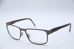 NEW PORSCHE DESIGN P'8291 BROWN AUTHENTIC DESIGNER EYEGLASSES 55-18 - Picture 1 of 5