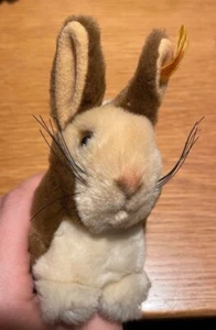 Steiff Hase mit Fahne ca. 80er Jahre 5503/13 - Bild 1 von 5