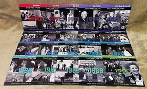 20x DAS WAR DAS JAHR TÄGLICH SONNTAG TELEGRAPH PROMO DVDS FAST KOMPLETTES SET POWELL - Bild 1 von 2