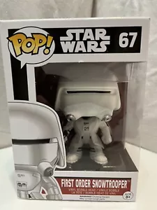 Funko Pop! Star Wars, El Despertar de la Fuerza - First Order Snowtrooper #67 ¡NUEVO EN CAJA!! - Imagen 1 de 5