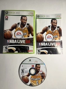 NBA Live 08 (Microsoft Xbox 360, 2007) CIB completo testato e funzionante - Foto 1 di 5