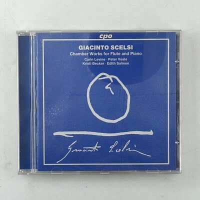 CD 1998 – Giacinto Scelsi  – Chamber Works For Flute And Piano- Carin Levine  - Bild 1 von 4