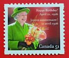 Timbre Canada 2142i « Reine Elizabeth II 80e anniversaire » découpé matrice de la qualité neuf dans son emballage d'origine 2006