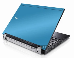 SKY BLUE Vinyl Lid Skin Cover Decal fits Dell Latitude E6400 Laptop - Picture 1 of 1