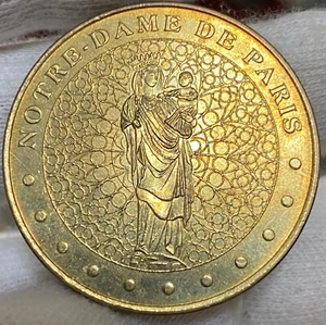 Notre-Dame De Paris 2000 medallón colección nacional medalla oficial ~ París como nuevo - Imagen 1 de 2
