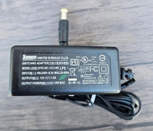 Sunny Switching Adapter Power Supply SYS1381-1212-W2 T48 - Picture 1 of 2