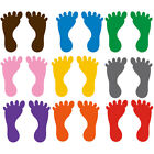  9 Pairs Fußabdruck-Aufkleber PVC Kind Bodenaufkleber Für Zu Hause Schritt