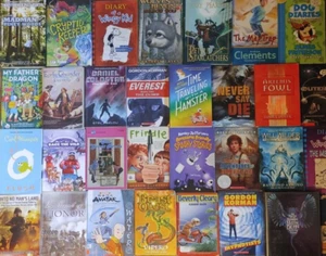 RANDOM Lot of 10 BOYS 5th Grade AR Chapter Books RL Level 5.0-5.9 Homeschool - Picture 1 of 3