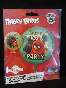 ANGRY BIRDS TIME TO PARTY 16 Dia PARTY BALLOON - Picture 1 of 2