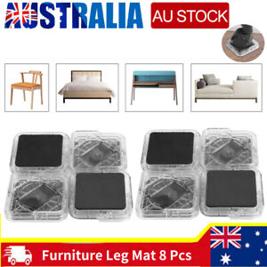 8pcs Furniture Leg Risers Non-slip Riser for Chairs Table Desk Bed Sofa AU STOCK