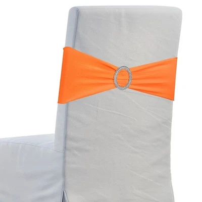 Arco para silla 10 piezas, banda elástica 350x130 mm con hebilla deslizante (amarillo naranja) Foto 1 de 4