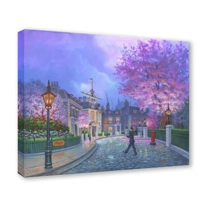 Cherry Tree Lane 18Hx24W Disney Fine Art by Michael Humphries - Picture 1 of 1