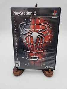 Spiderman 3 (PS2, 2007) Complete w/ Manual Black Label TESTED Playstation 2 - Picture 1 of 3