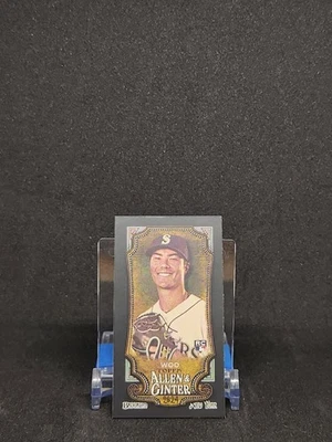 2024 Topps Allen & Ginter - #78 Bryan Woo RC Mini Black Border - Mariners Rookie - Image 1 of 2