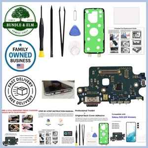 Galaxy S22 Kit Riparazione Connettore USB-C Dock Ricambio con Strumenti e Manuale - Foto 1 di 9