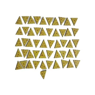 2005 MB Mouse Trap Replacement Cheese Slices, 51 Total Slices. - Image 1 of 2