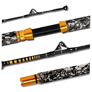1-Piece Saltwater Offshore Trolling Rod 6-Feet Big Game Rod Conventional Boat... - Picture 1 of 8