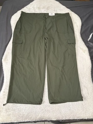 Pantalones cargo utilitarios New Style & Co verde oliva talla grande 4X nuevos con etiquetas Foto 1 de 4
