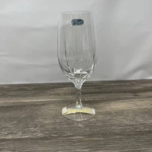 Cristal J.G. Durand Alicia 17oz Lead Crystal Iced Tea Glass France 24% PbO Vtg - Picture 1 of 5