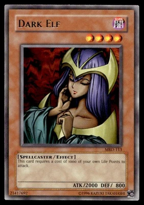 Yu-Gi-Oh TCG Metal Raiders #MRD-113 Dark Elf Rare NM - Image 1 of 2
