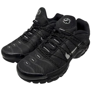 Nike Air Max Plus SE FD0670-001 Nero Uomo Taglia 10 Tuned Air - Usate - Foto 1 di 13