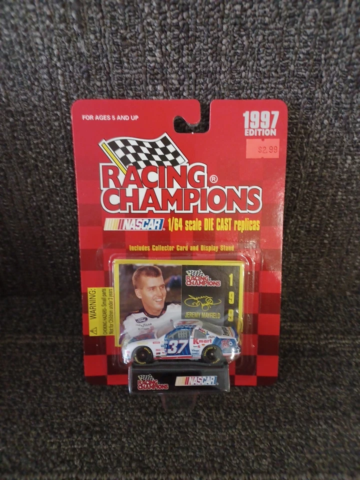 1:64th Scale Jeremy Mayfield Diecast Car By Racing Champions  - Image 1 of 1