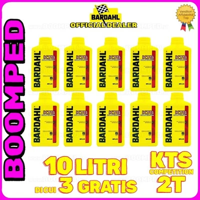 BARDAHL 10 LT BARDHAL OLIO miscela KTS COMPETITION uso pista + OTTANI Racing 10BD04