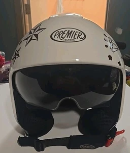 Premier LUCKY ONE  13 Rocker CT-8 Jet Helmet XS   - Picture 1 of 22