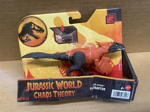 Jurassic World Chaos Theory Strike Attack PYRORAPTOR Damaged Box - Picture 1 of 2