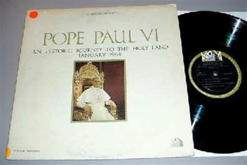 POPE PAUL VI LP - Journey to the Holy Land (1964) Foto 1 de 1