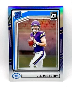2024 Panini Donruss Optic JJ MCCARTHY Rated Rookie Holo Preview #303 RC SP - Bild 1 von 2