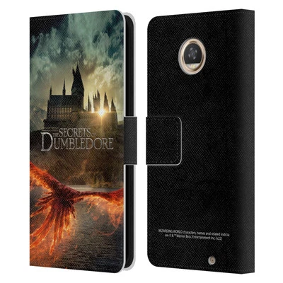 FANTASTIC BEASTS: THE SECRETS OF DUMBLEDORE KEY ART LEATHER BOOK CASE MOTOROLA - Image 1 of 4