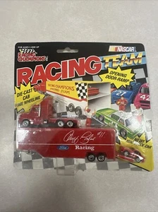 Racing Champions NASCAR Geoff Bodine #11 Ford Diecast Trailer Mini Stock Car - Picture 1 of 4