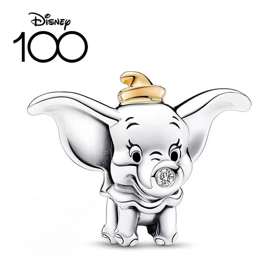 Бусина-амулет 2023 Disney 100 Anniversary Dumbo из чистого серебра - Изображение 1 из 4