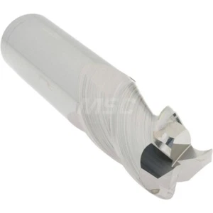 Corner Radius End Mill: 3/4" Dia, 1-1/2" LOC, 0.1250" Radius, 3 Flute, Solid Car - Picture 1 of 1