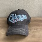 Chicago  Big Bear Hat Cap Mens Gray  Snap Back